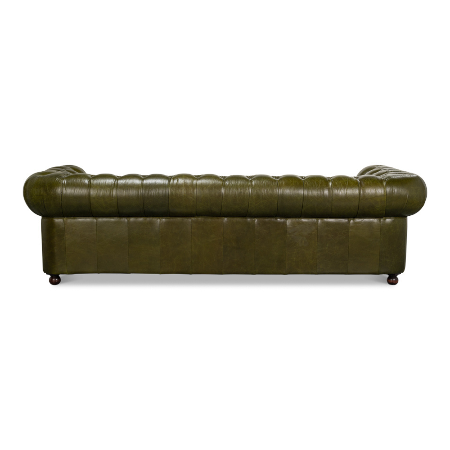Savile Leather Sofa  Green