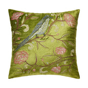 Oriental Spring Bird EMB Pillow