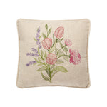 Spring Bunch EMB Pillow