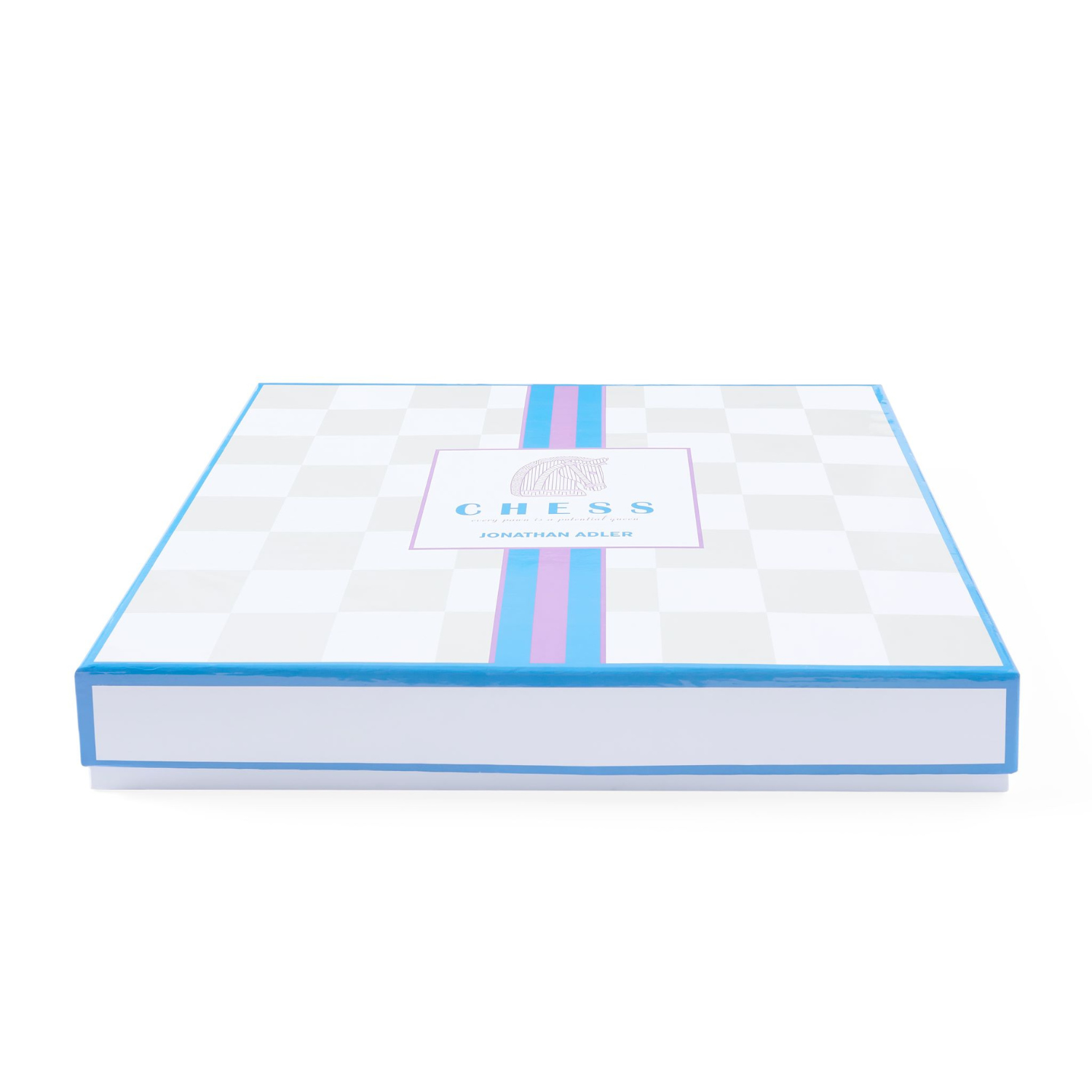 Acrylic Chess Set - Blue/Purple