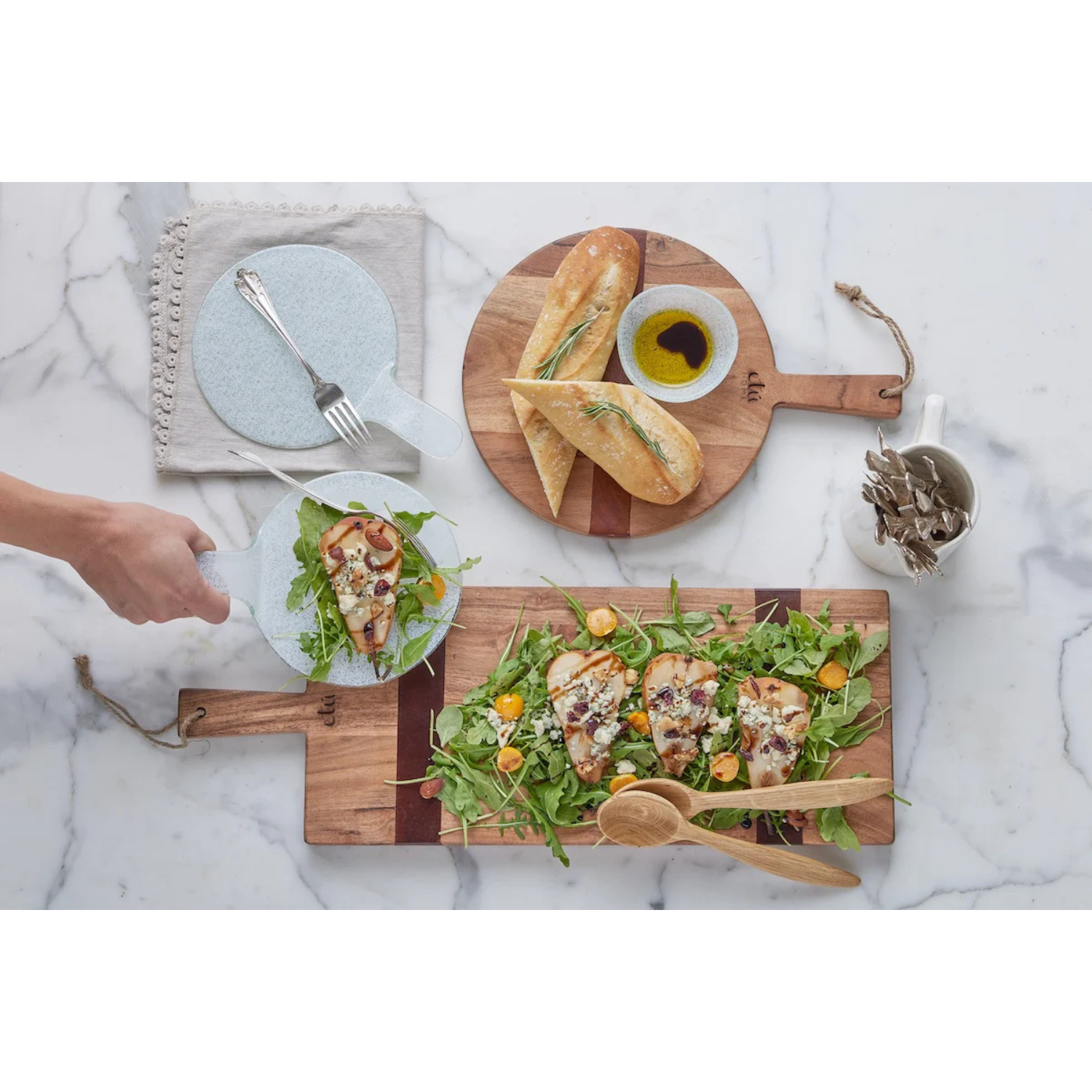 Natural Rectangle Charcuterie Board