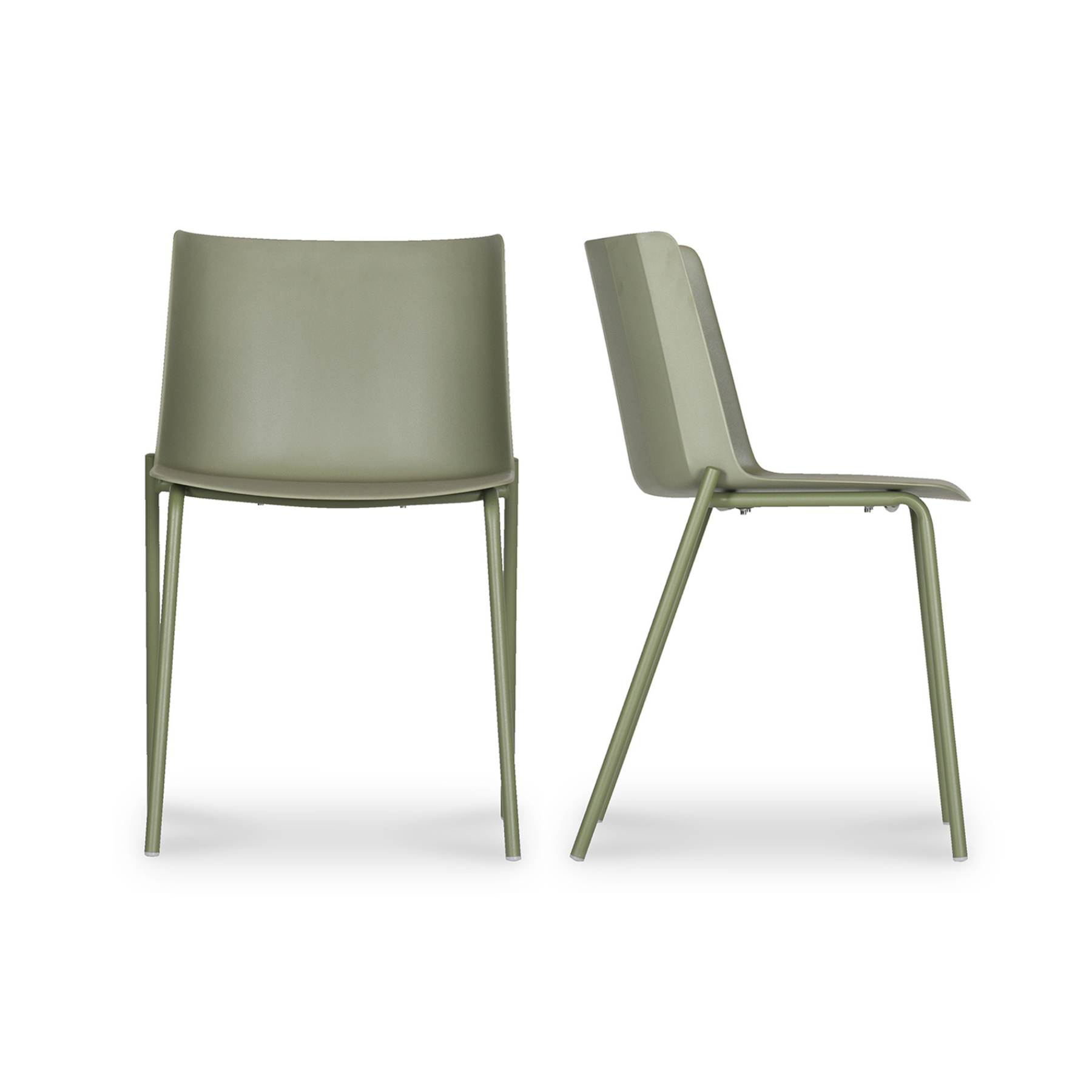 Soraya Outdoor Dining Chair Sage Green - Set Of Two