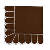 Studio Collection: Pippa Napkin - Cocoa/White (Set of 4)