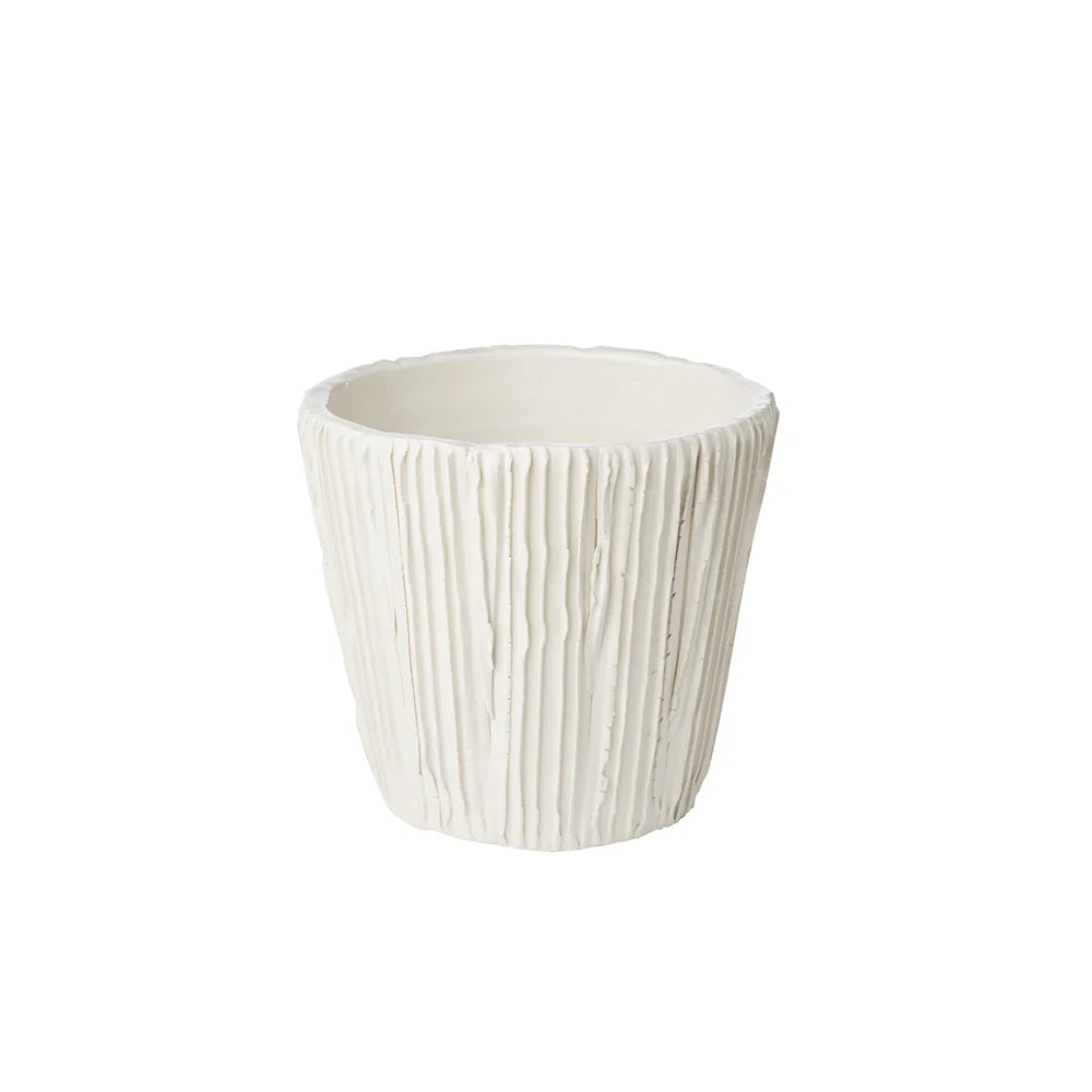 Alpine Cachepot, White