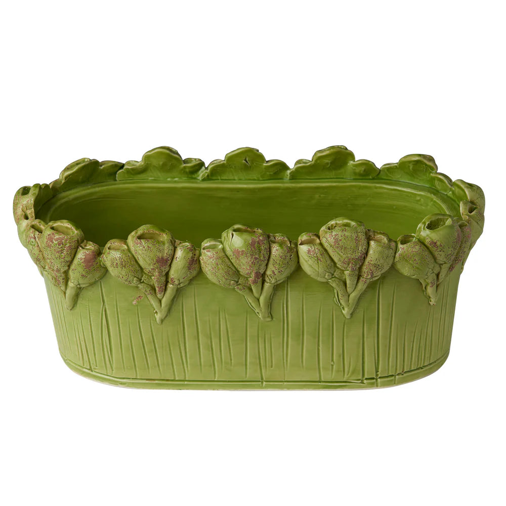 Les Fleur Oval Centerpiece