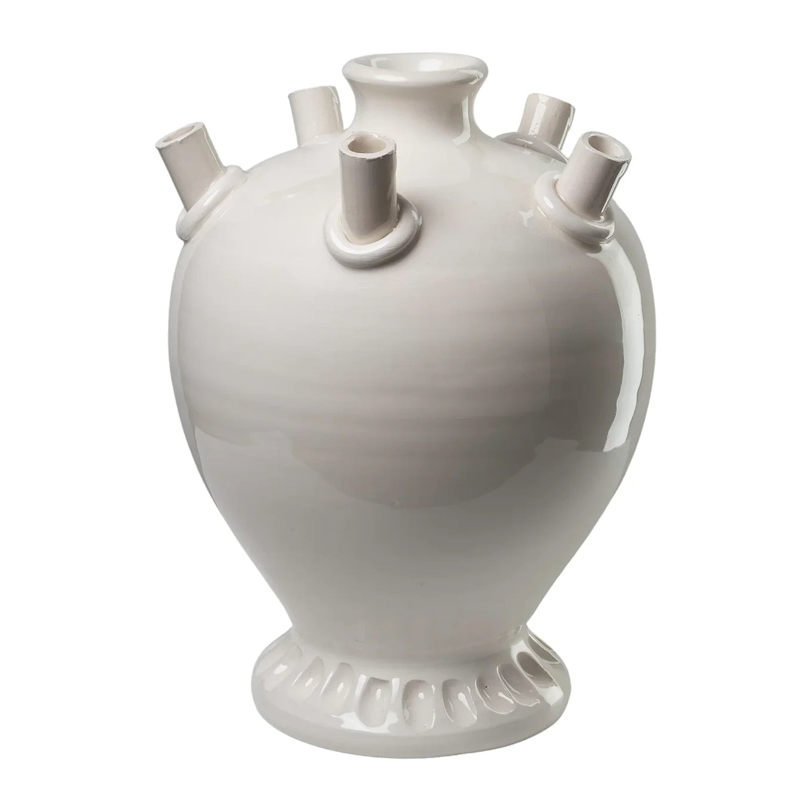 Tall Tulipiere, White