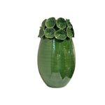 Vase with Petals, Green
