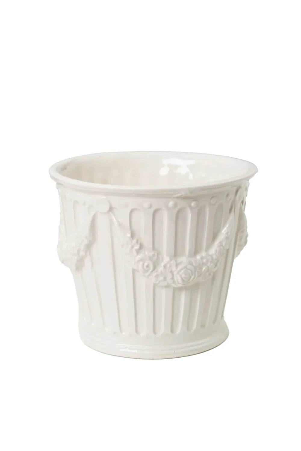 Garland Decor Cream Cachepot, Small