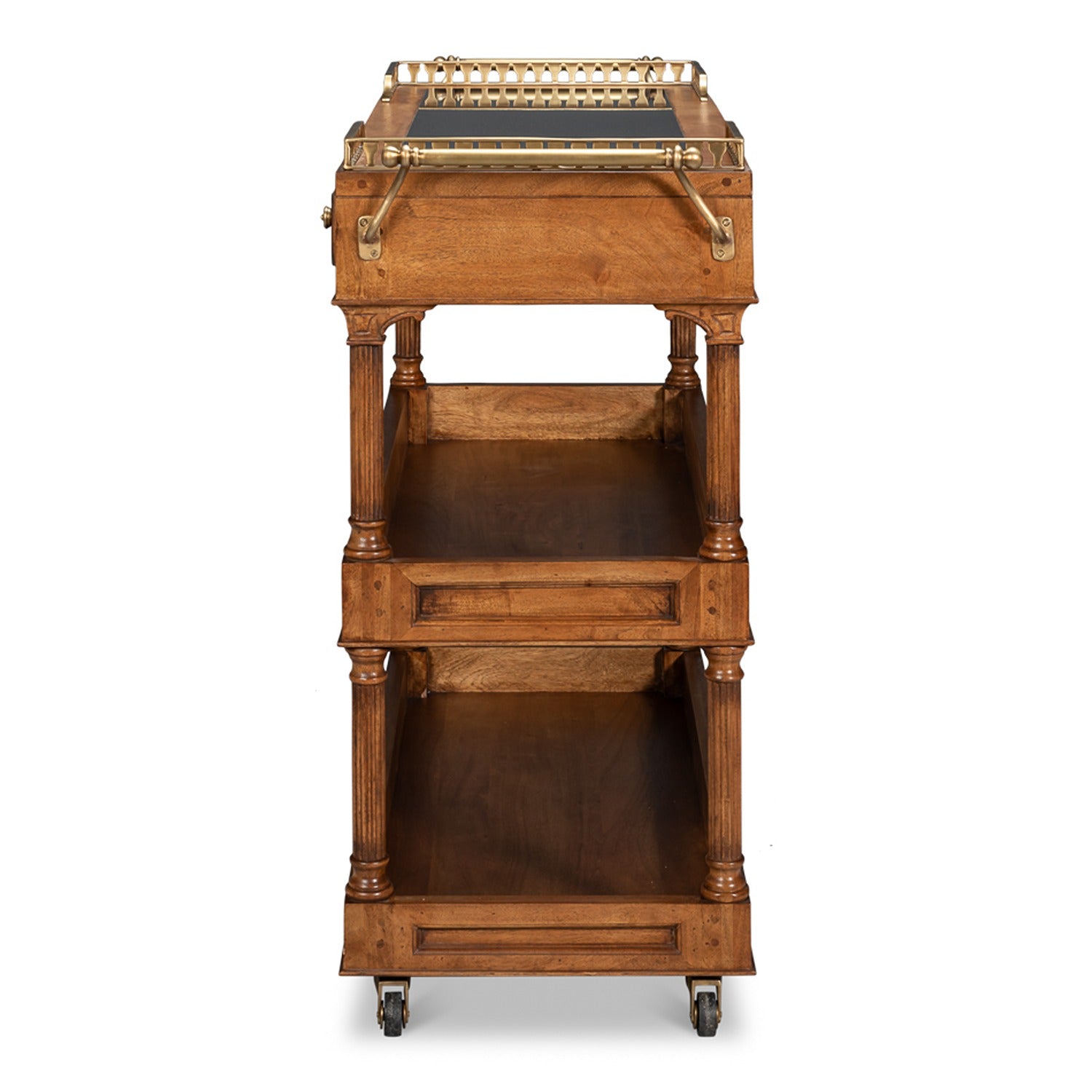 Capital Serving Cart, Fruitwood Finish