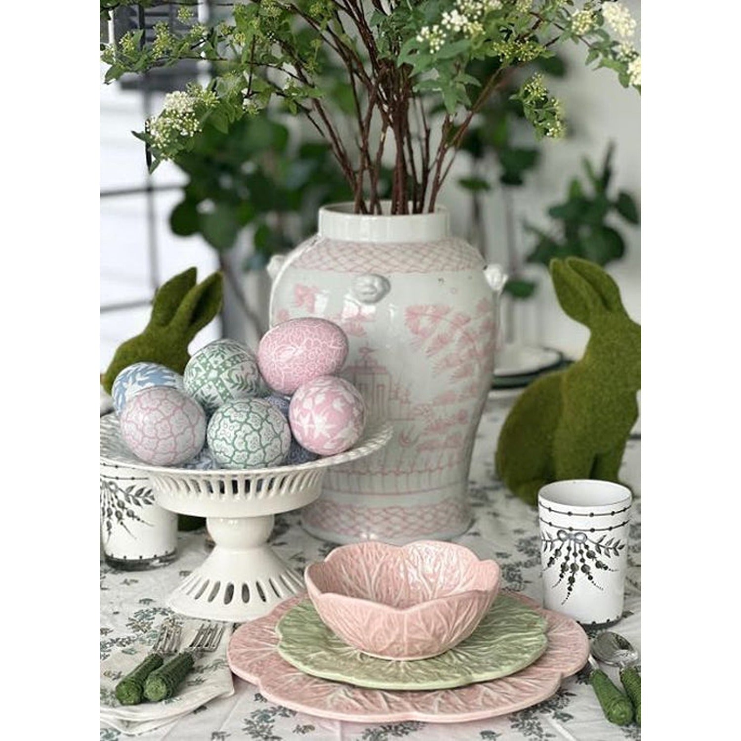 White Pierced Pedestal Bowl