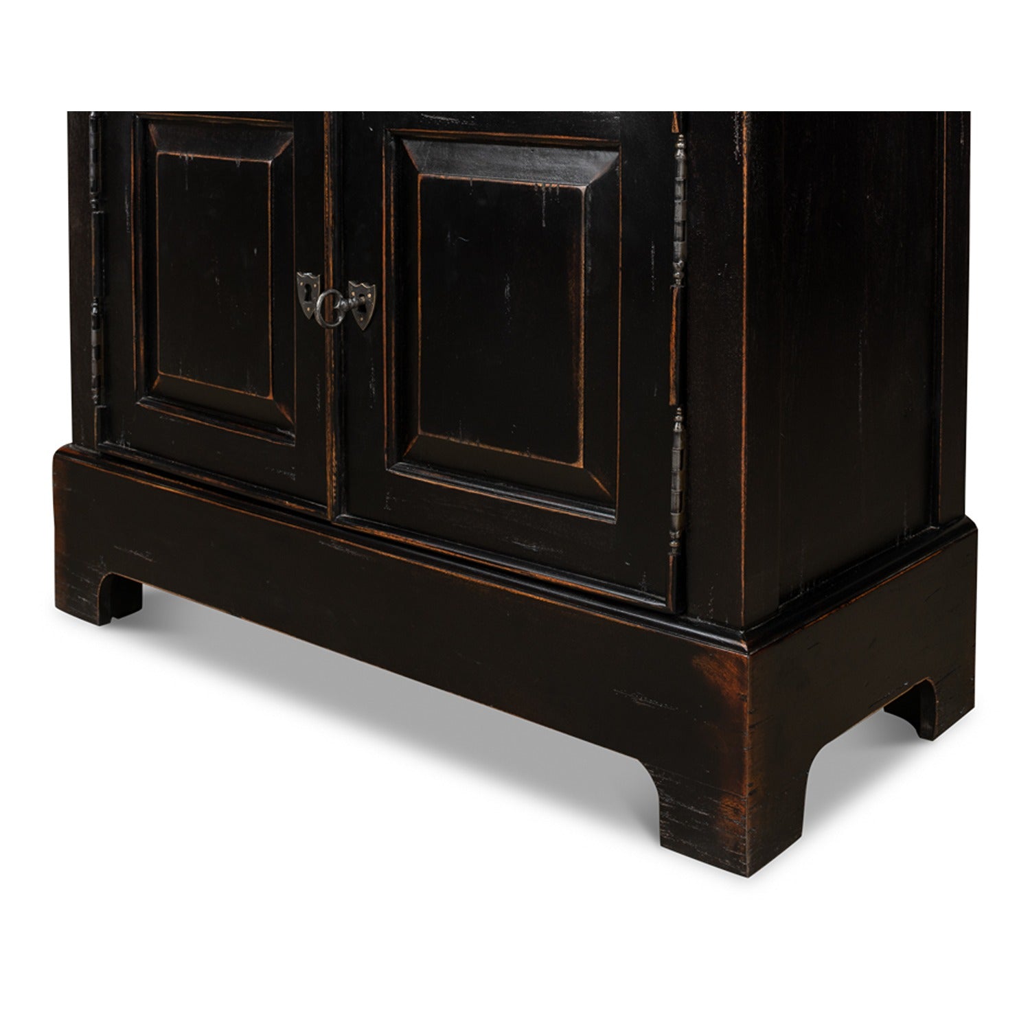 Bookcase In Ebony Finish