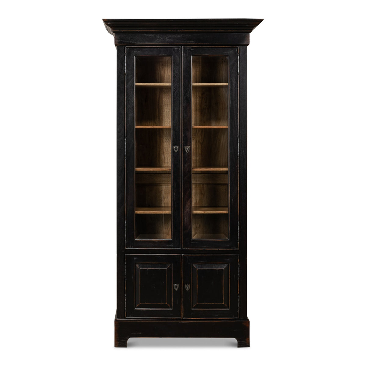 Bookcase In Ebony Finish