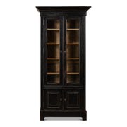 Bookcase In Ebony Finish