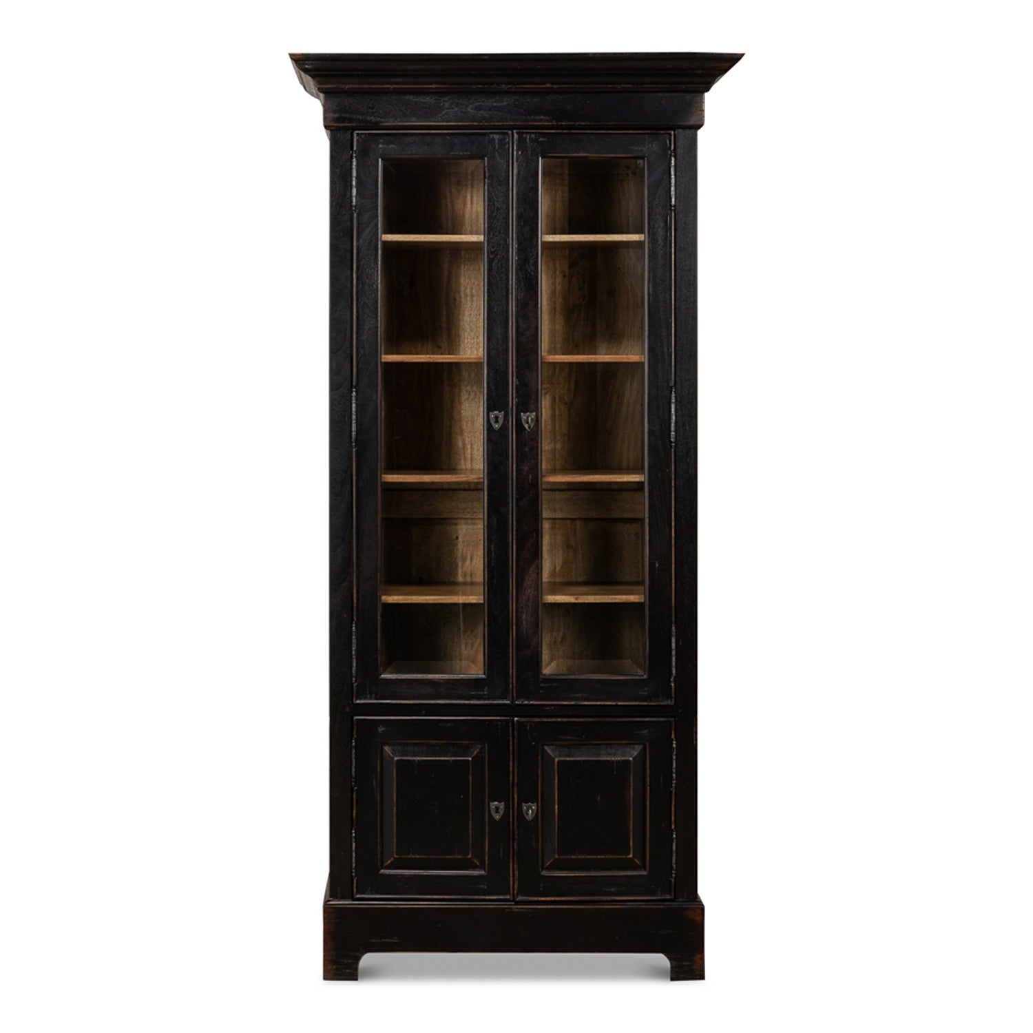 Bookcase In Ebony Finish