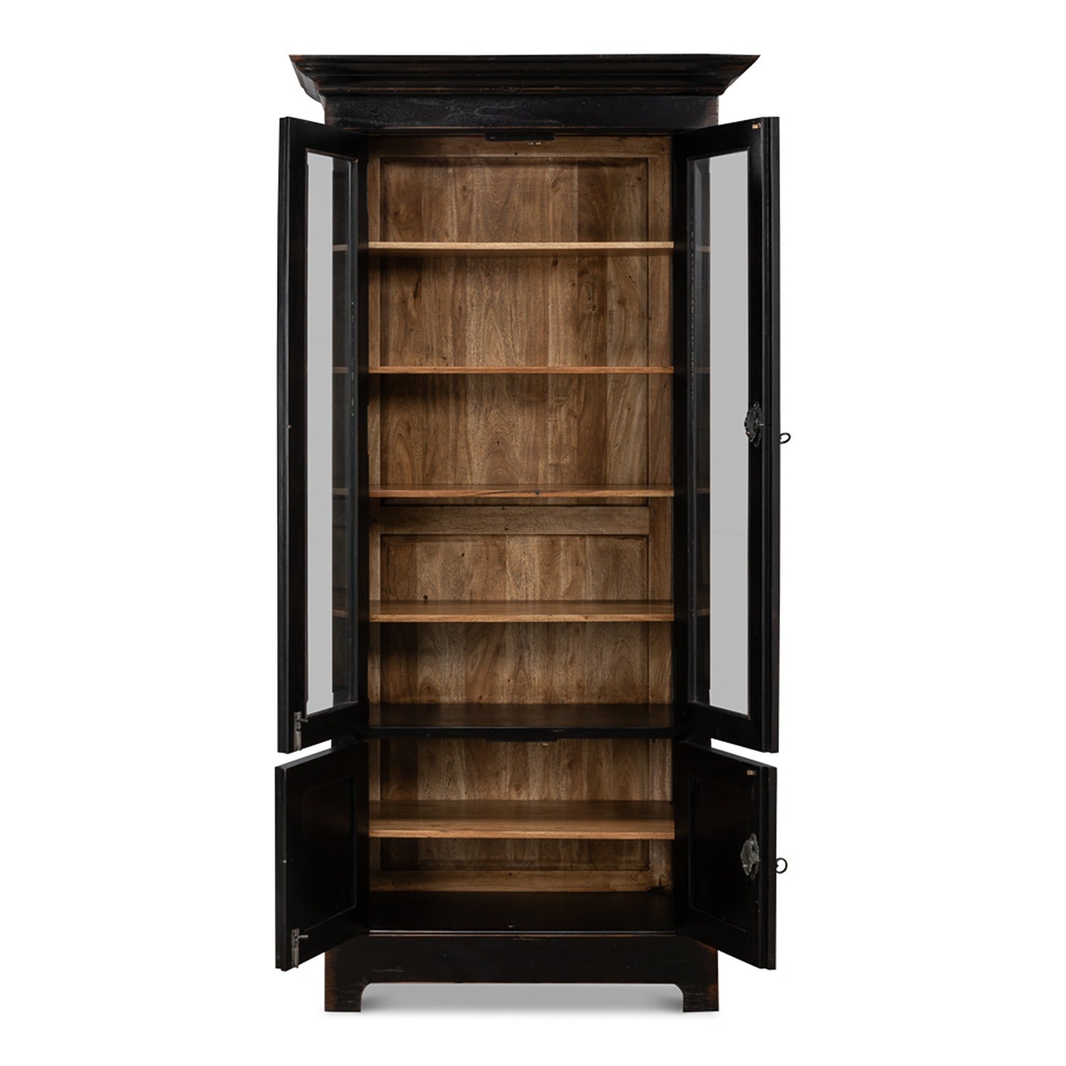 Bookcase In Ebony Finish