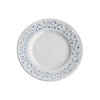 VIDA Sienna 11" Dinner Plate Set of 4 (White and Blue)