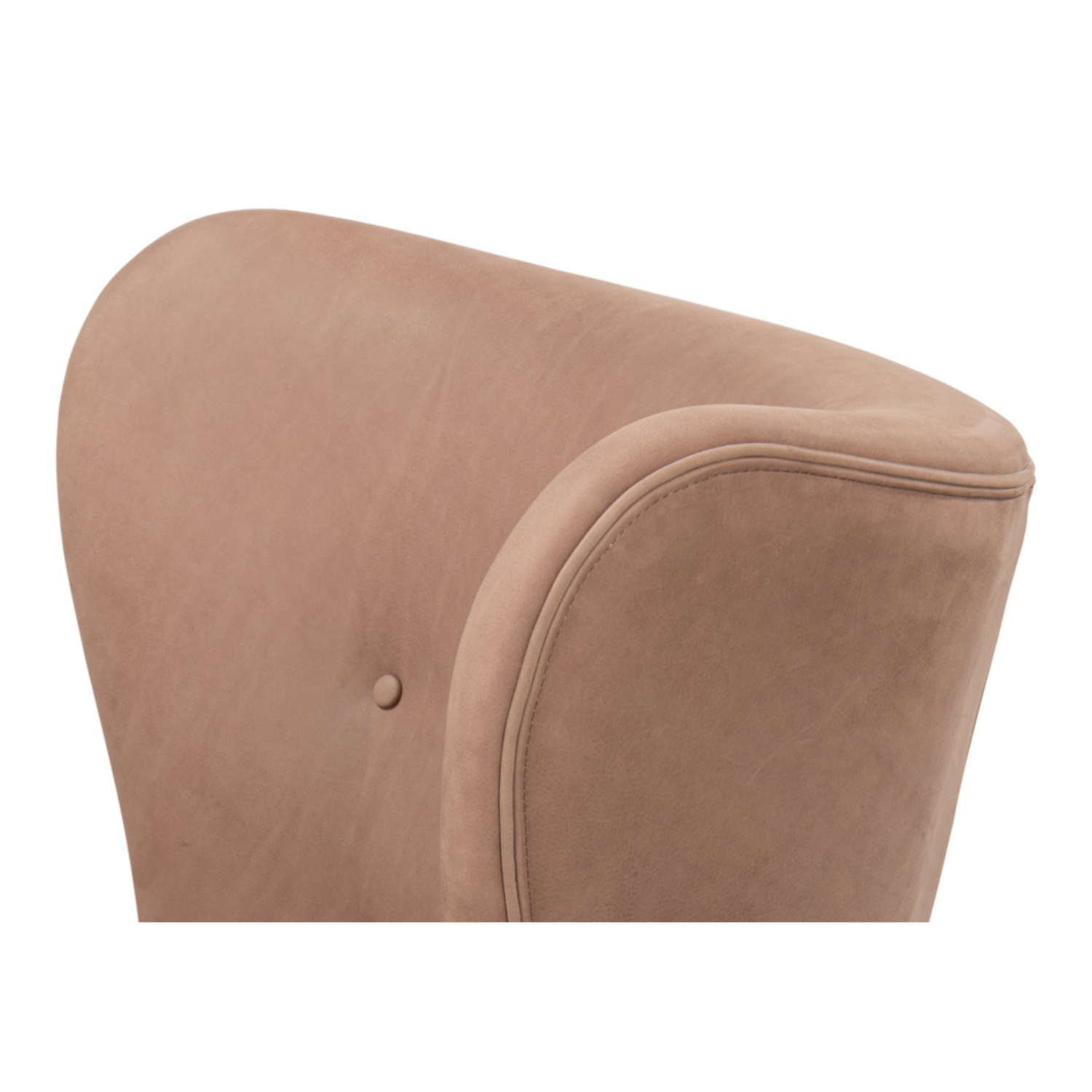 Lombard Wing Chair Greece Grey Leather