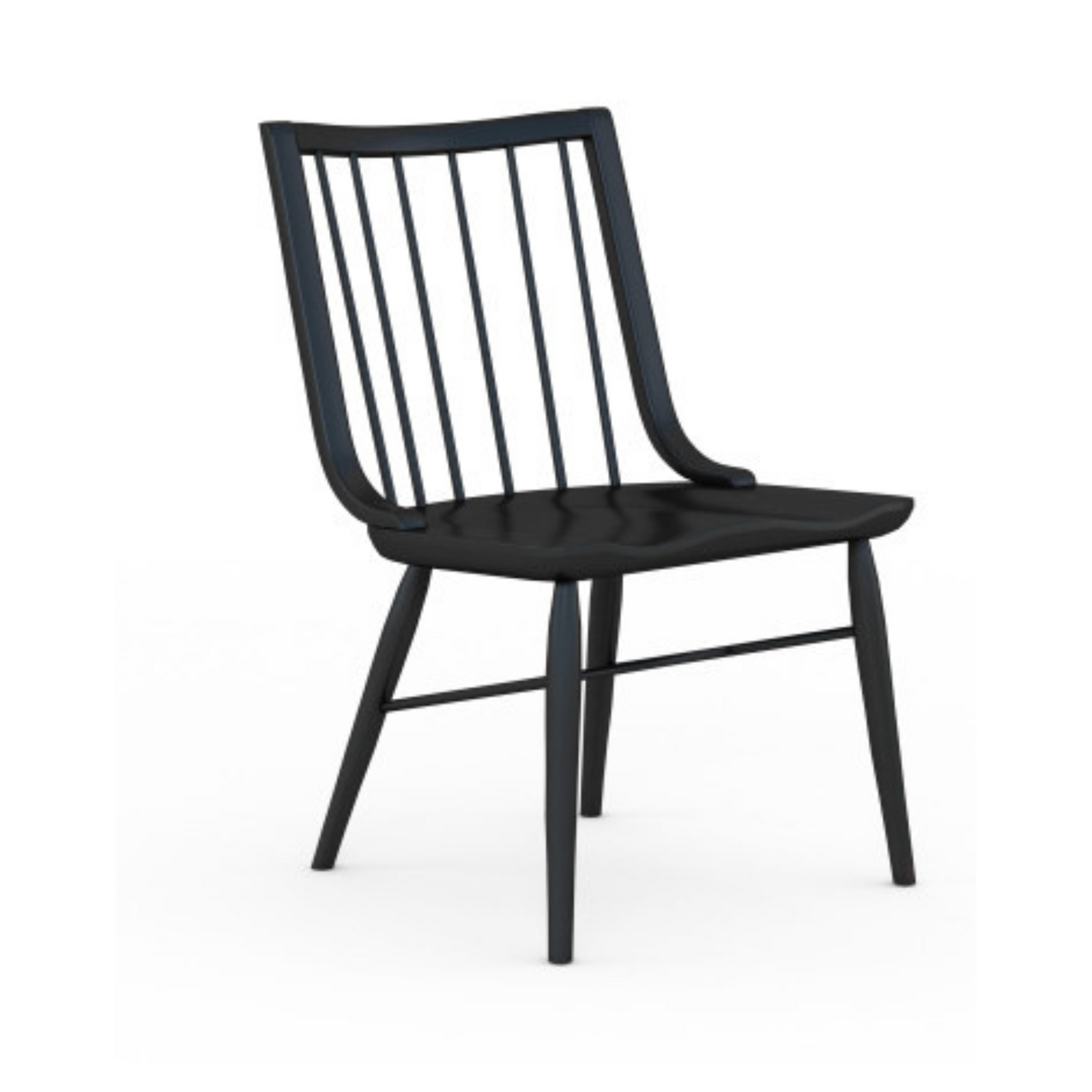 Frame Windsor Side Chair, Black (Purchase In Qty Of 2 Required, Priced Individually)