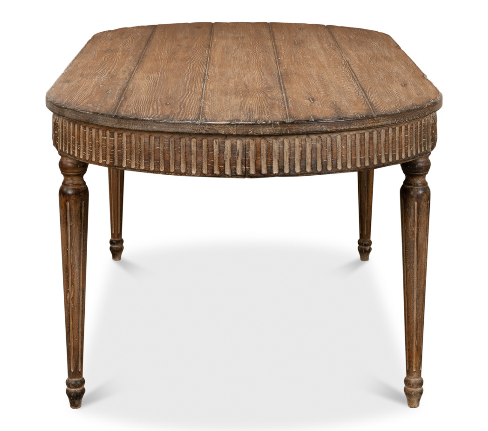 French Antique Reproduction Dining Table