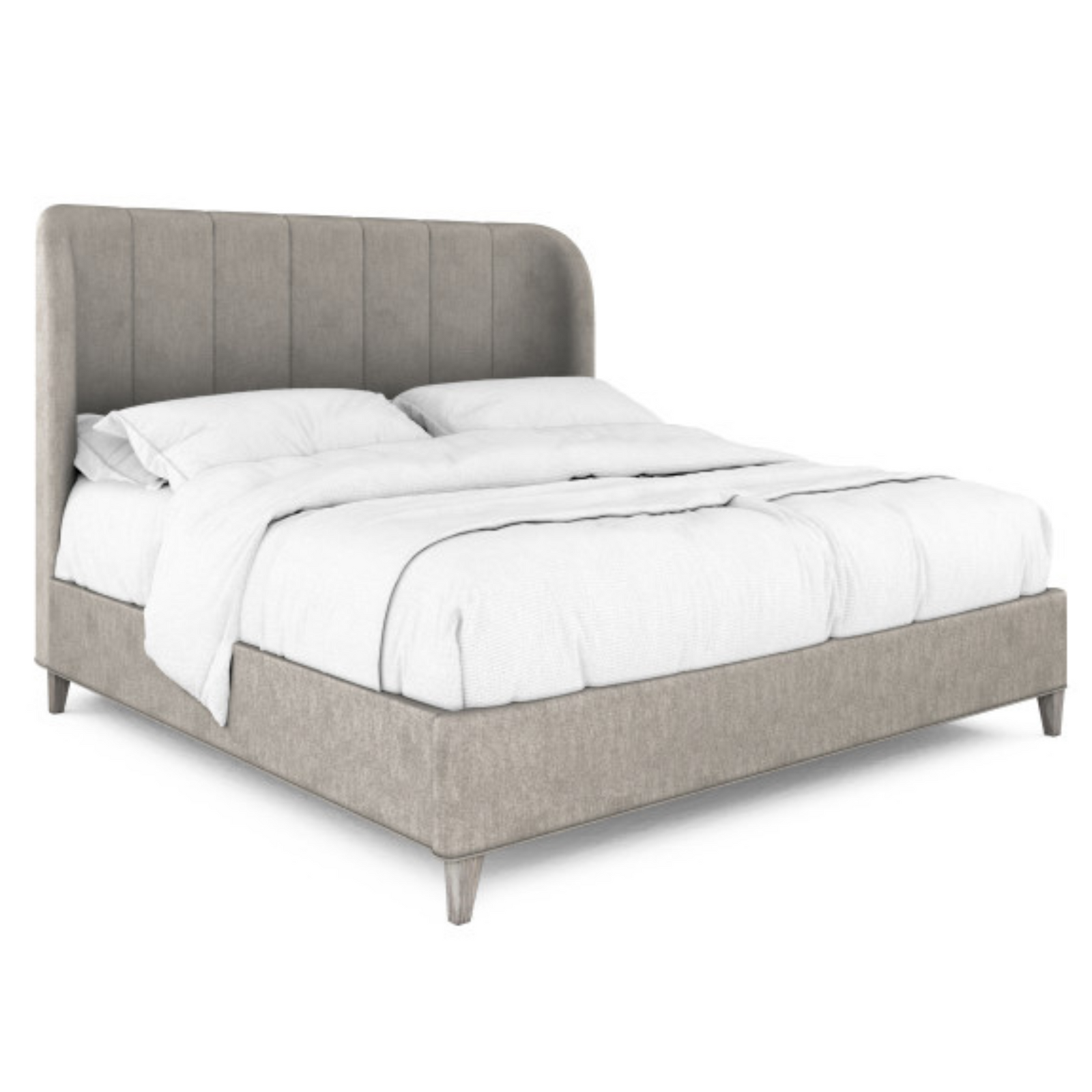 Vault Queen Upholstered Shelter Bed