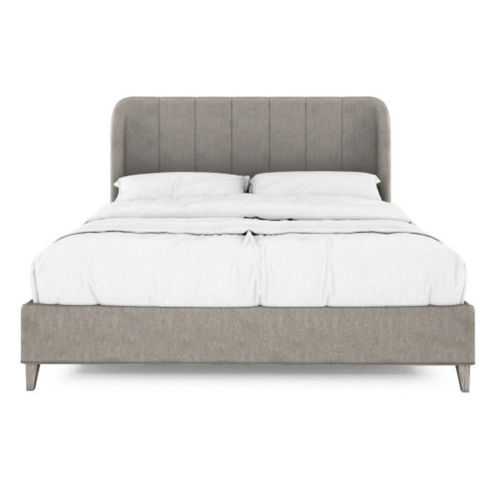 Vault Queen Upholstered Shelter Bed