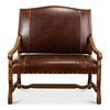 Italian Leather Settee