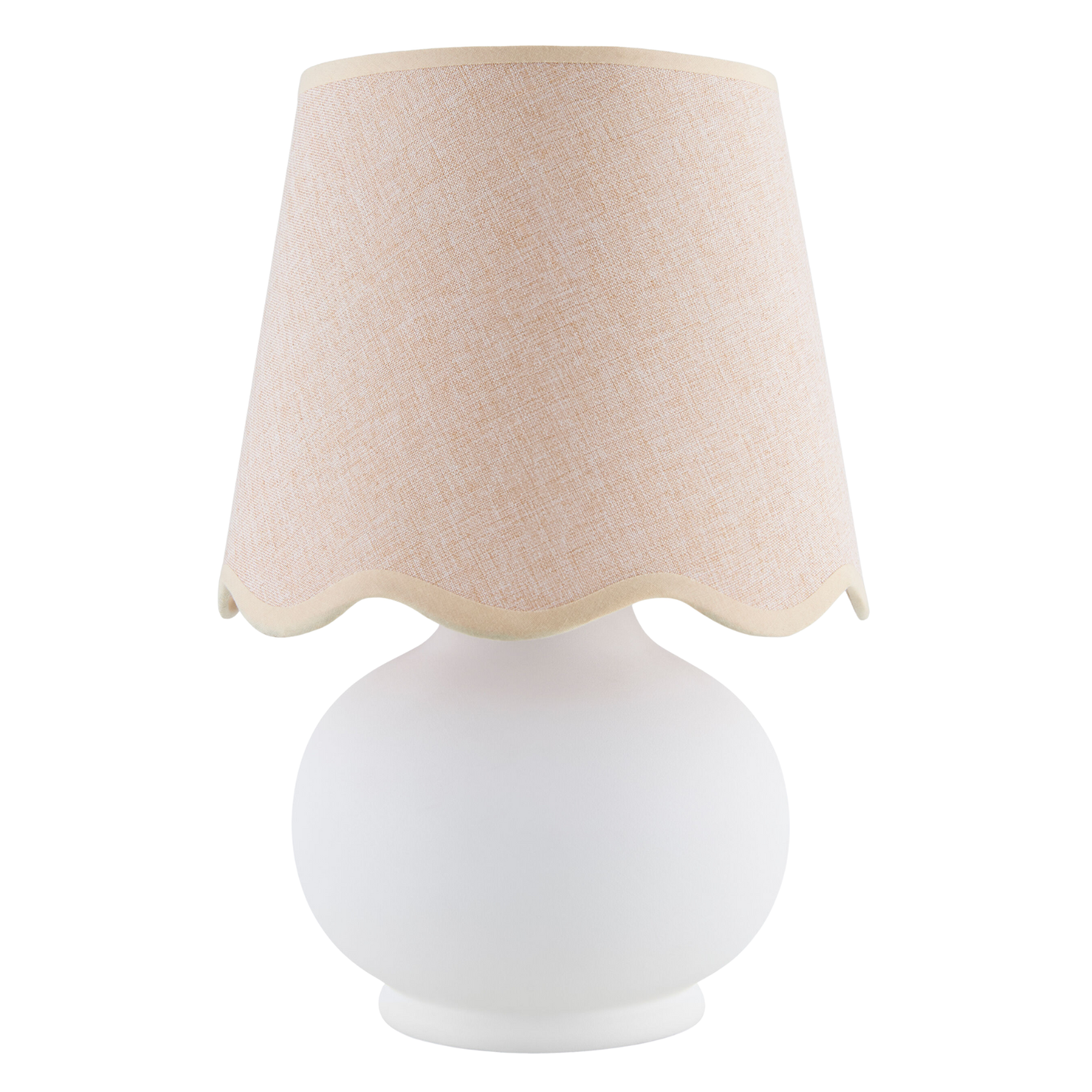 Stella Diminuta Accent Table Lamp (Scalloped Shade)