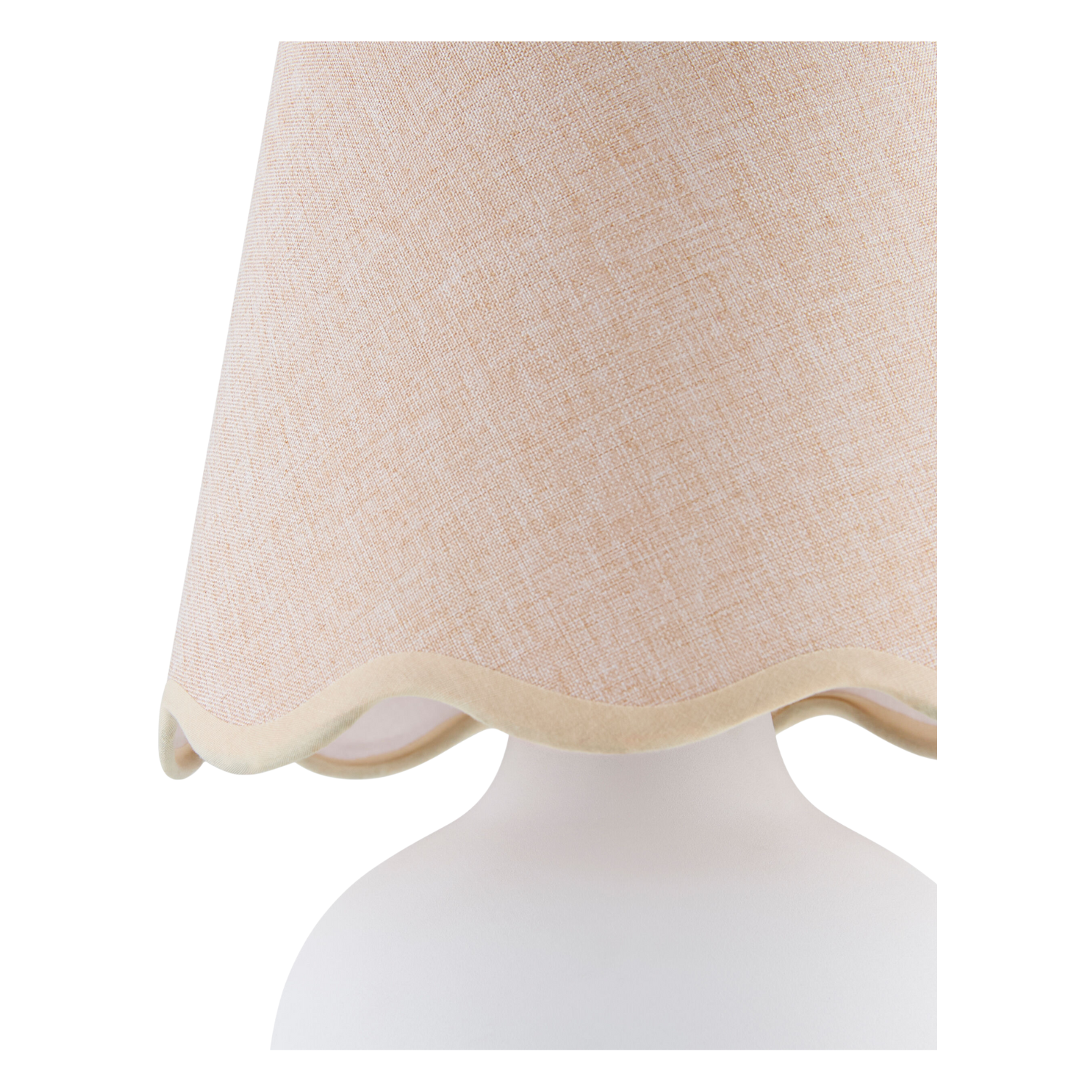 Stella Diminuta Accent Table Lamp (Scalloped Shade)