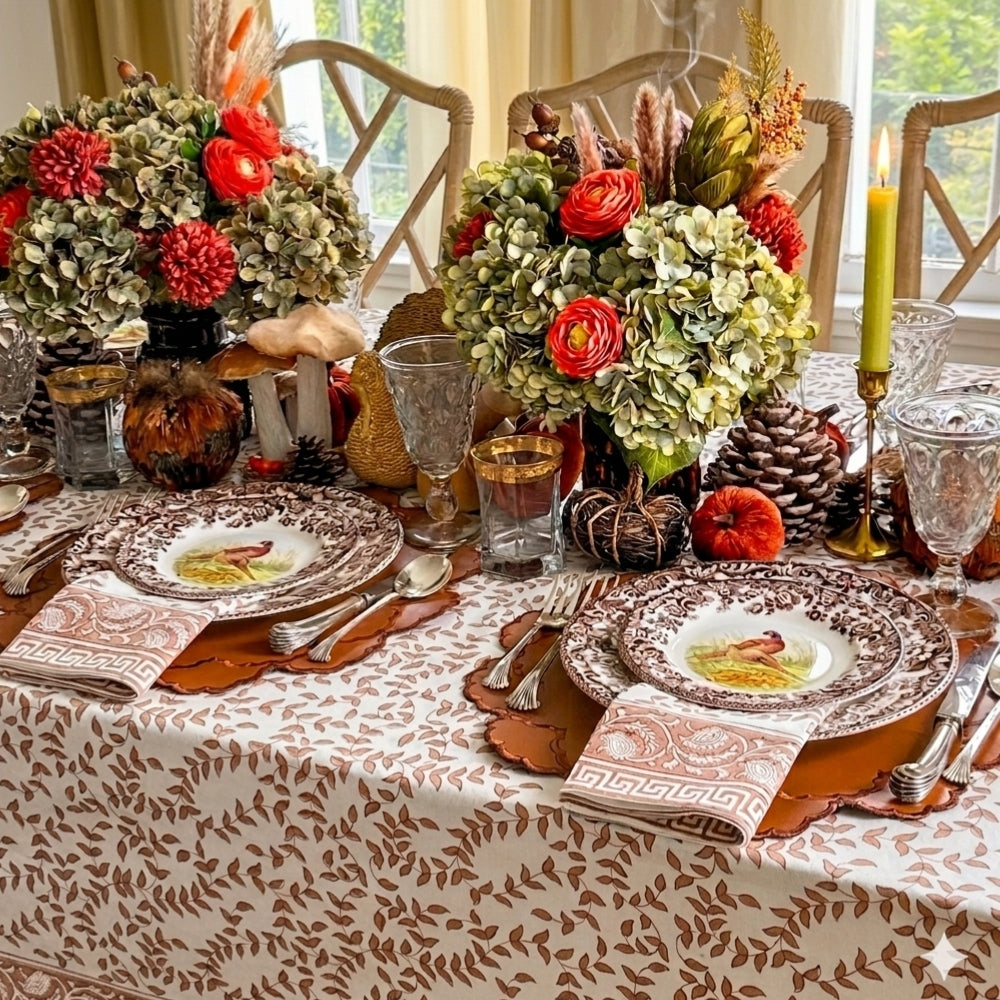 Woodland Leaves - Tablecloth