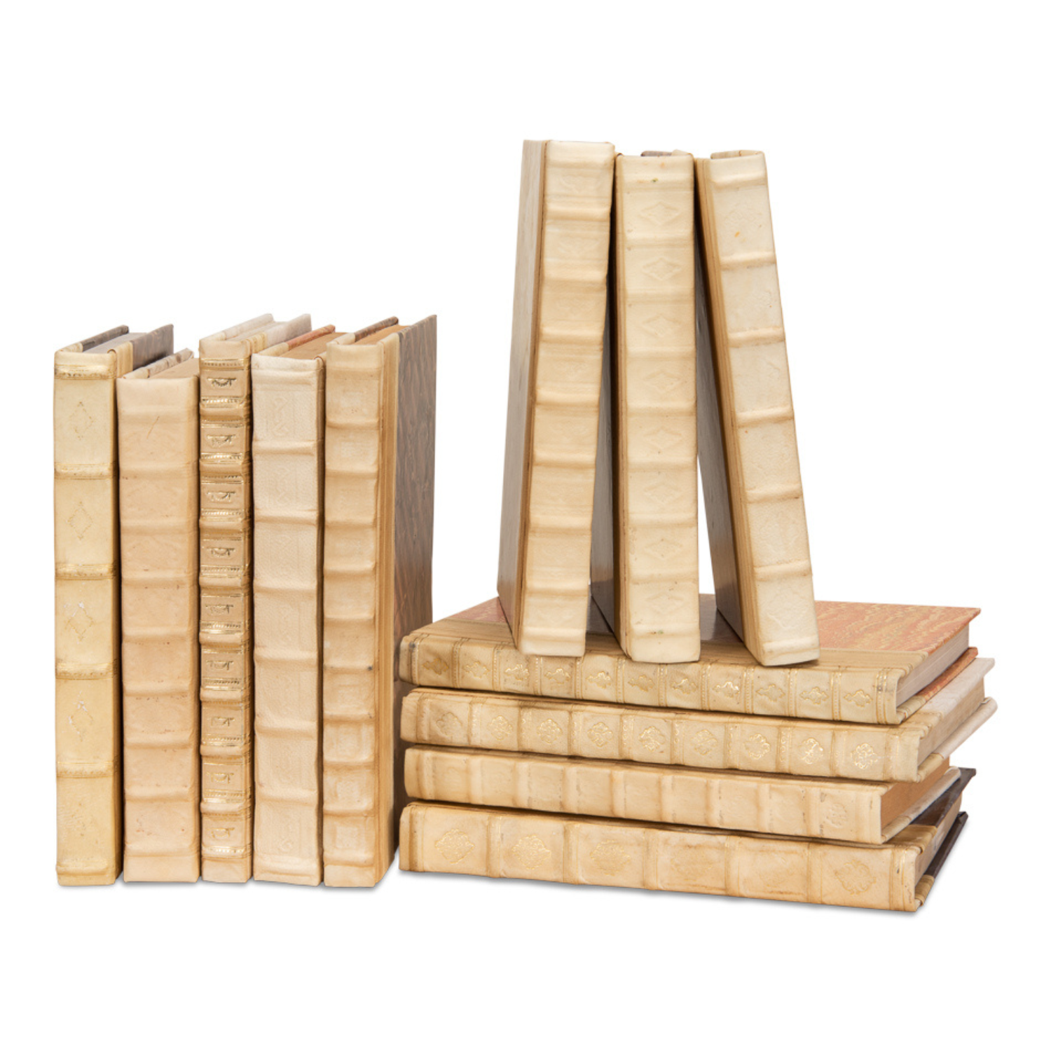 White Leather & Paper Books S/24