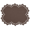 Whitley Placemat - Cocoa and White (Set of 4)