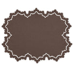 Whitley Placemat - Cocoa and White (Set of 4)