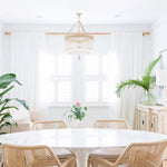 Malibu Stoney Beaded Chandelier