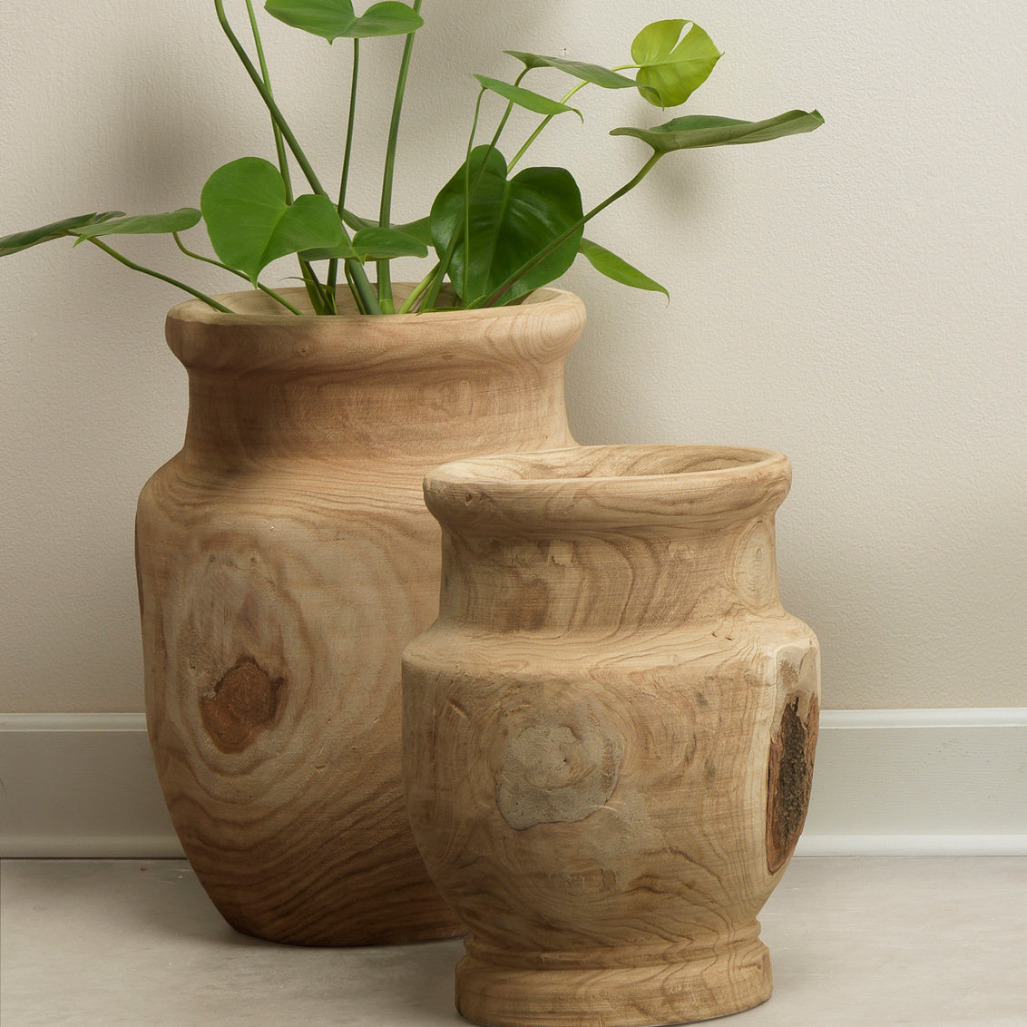 Topanga Wooden Vase