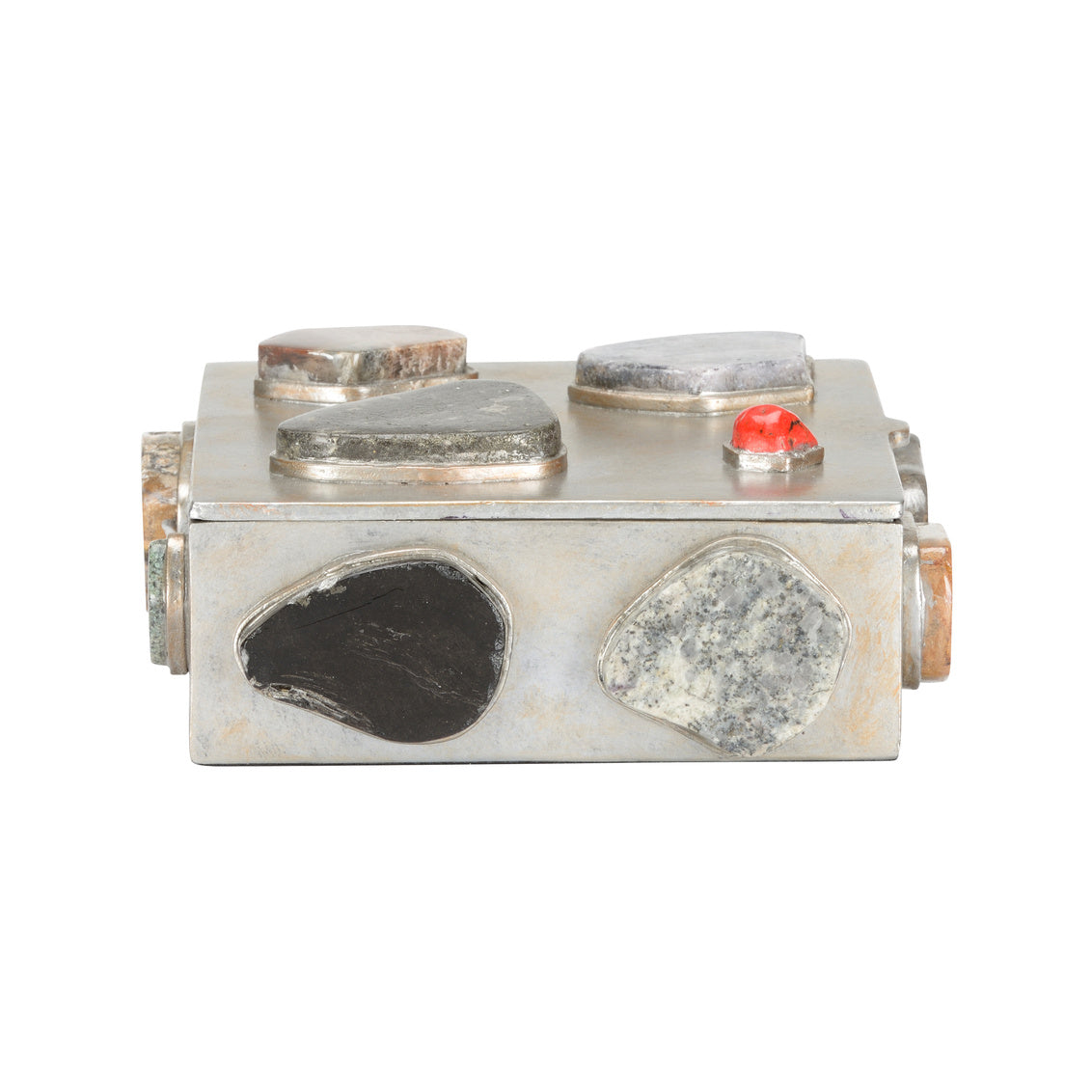 Caribbean Gold Jewelry Box - Square