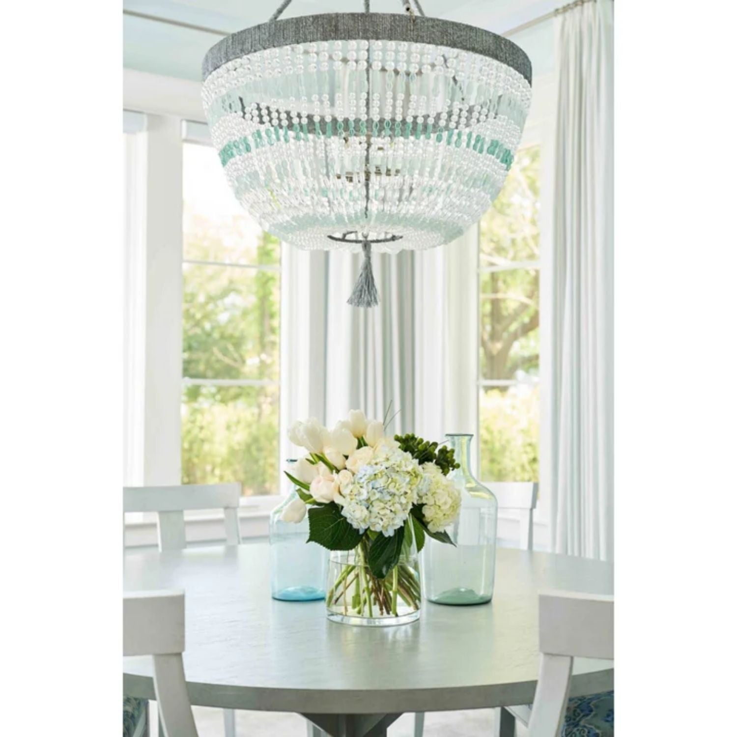 Malibu Sea Beaded Chandelier