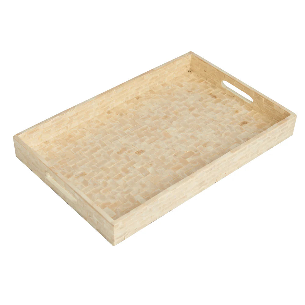 Capiz Tray, Weaver