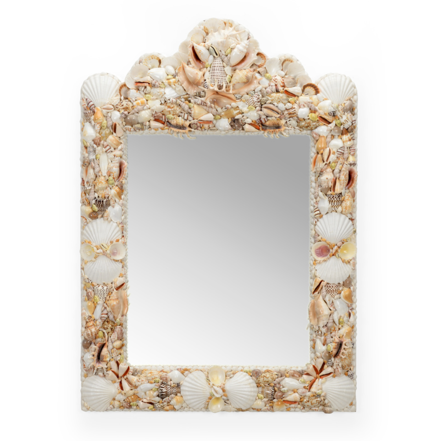 Shell Square Mirror