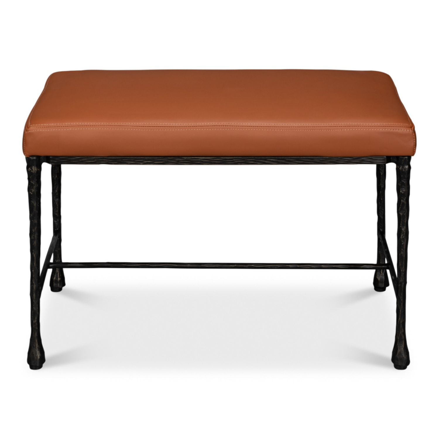 Kings Road Leather Bench