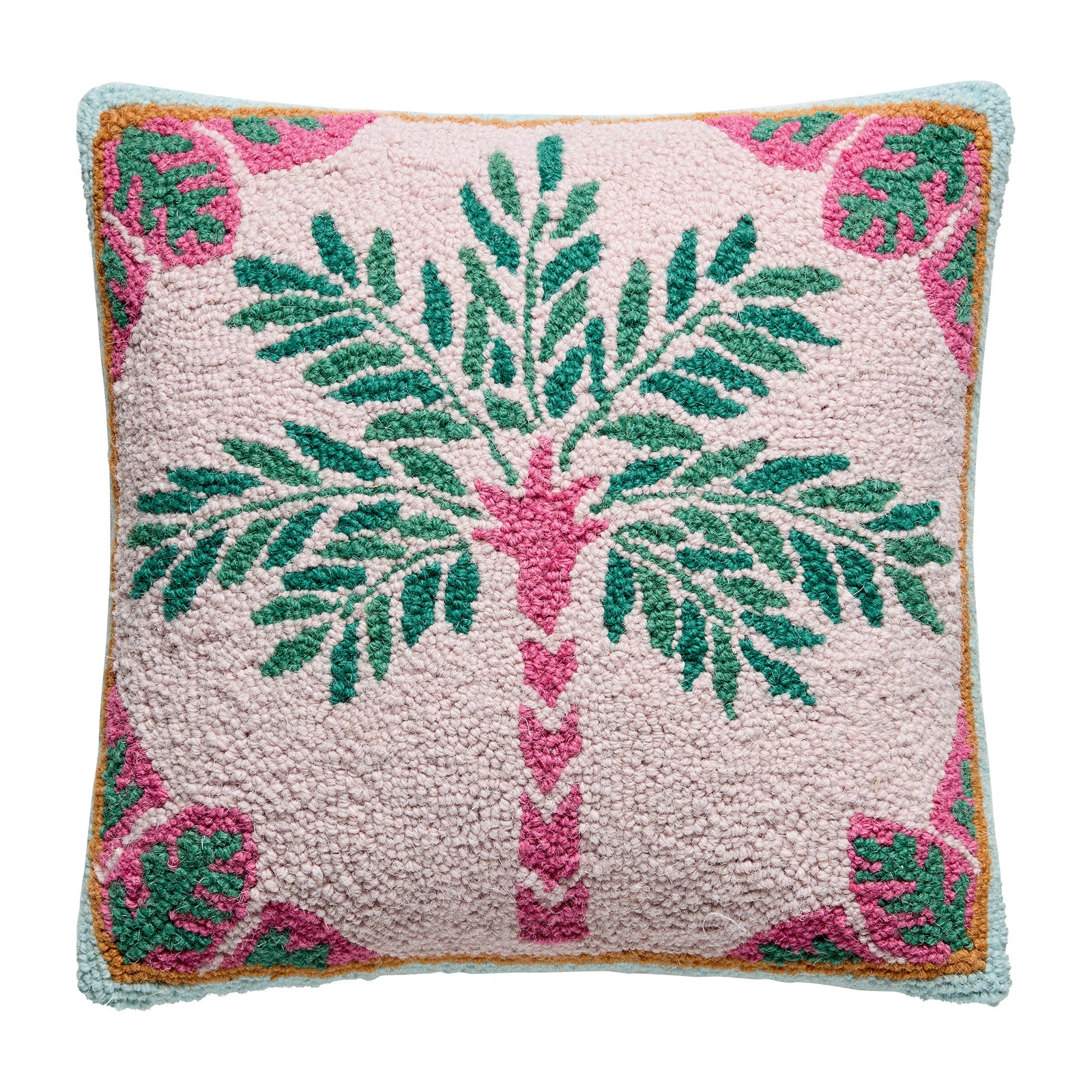 Preppy Palm Hook Pillow