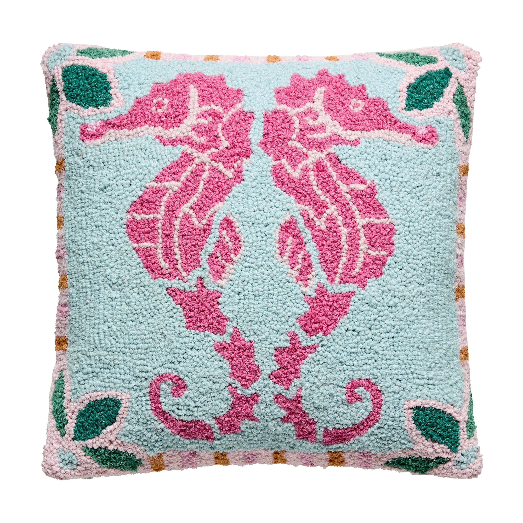 Preppy Seahorse Hook Pillow