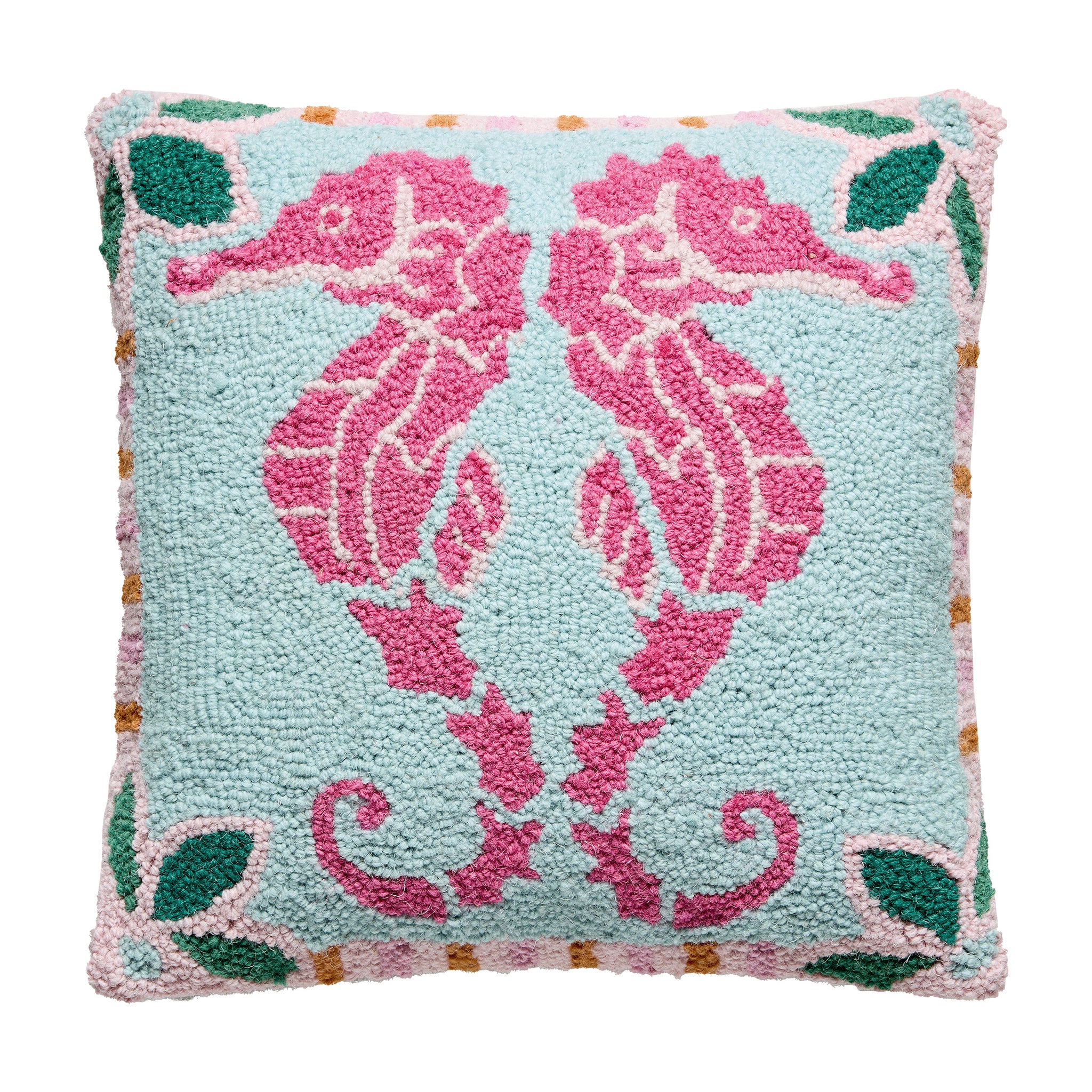 Preppy Seahorse Hook Pillow
