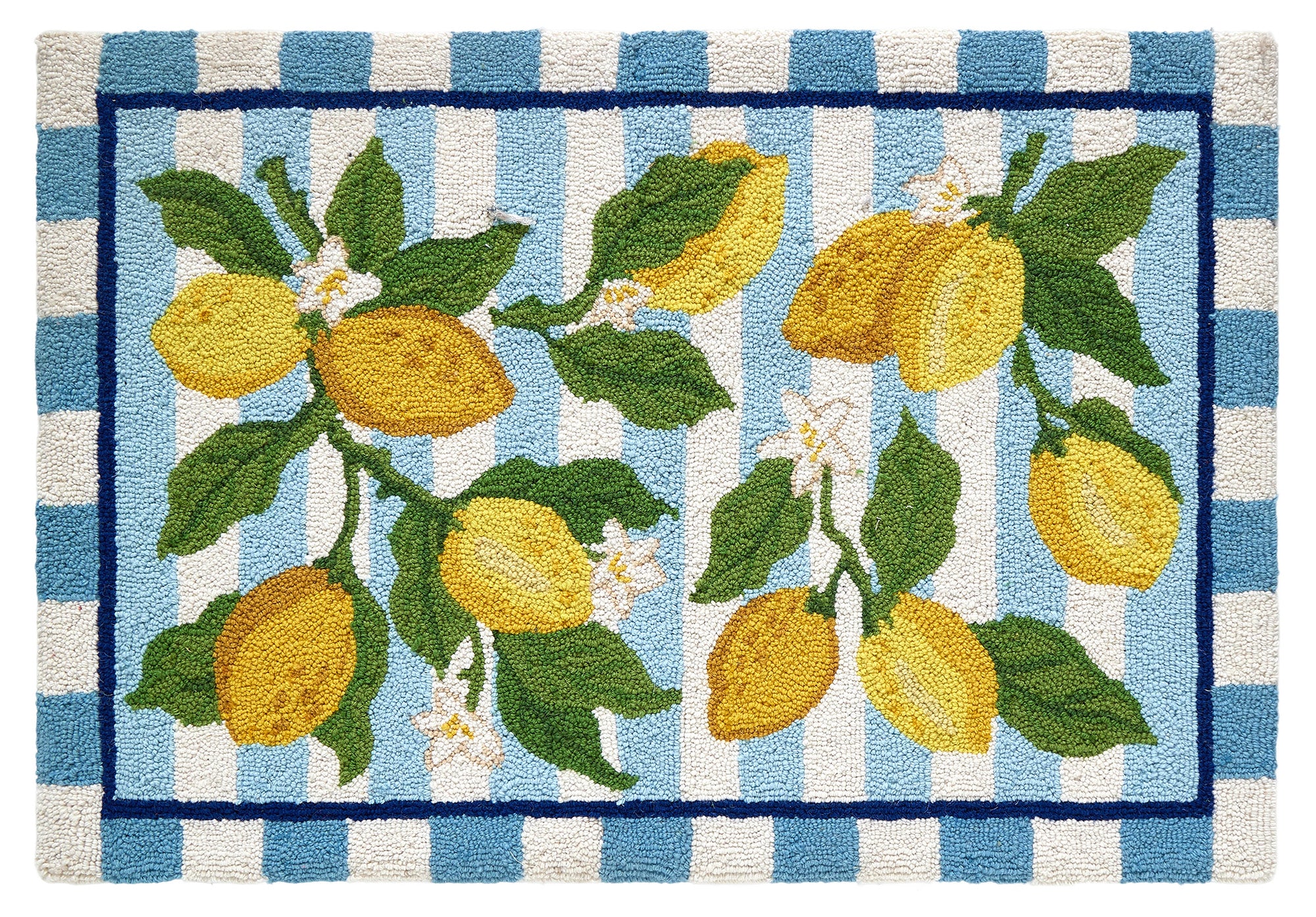 Summertide Lemon Hook Rug