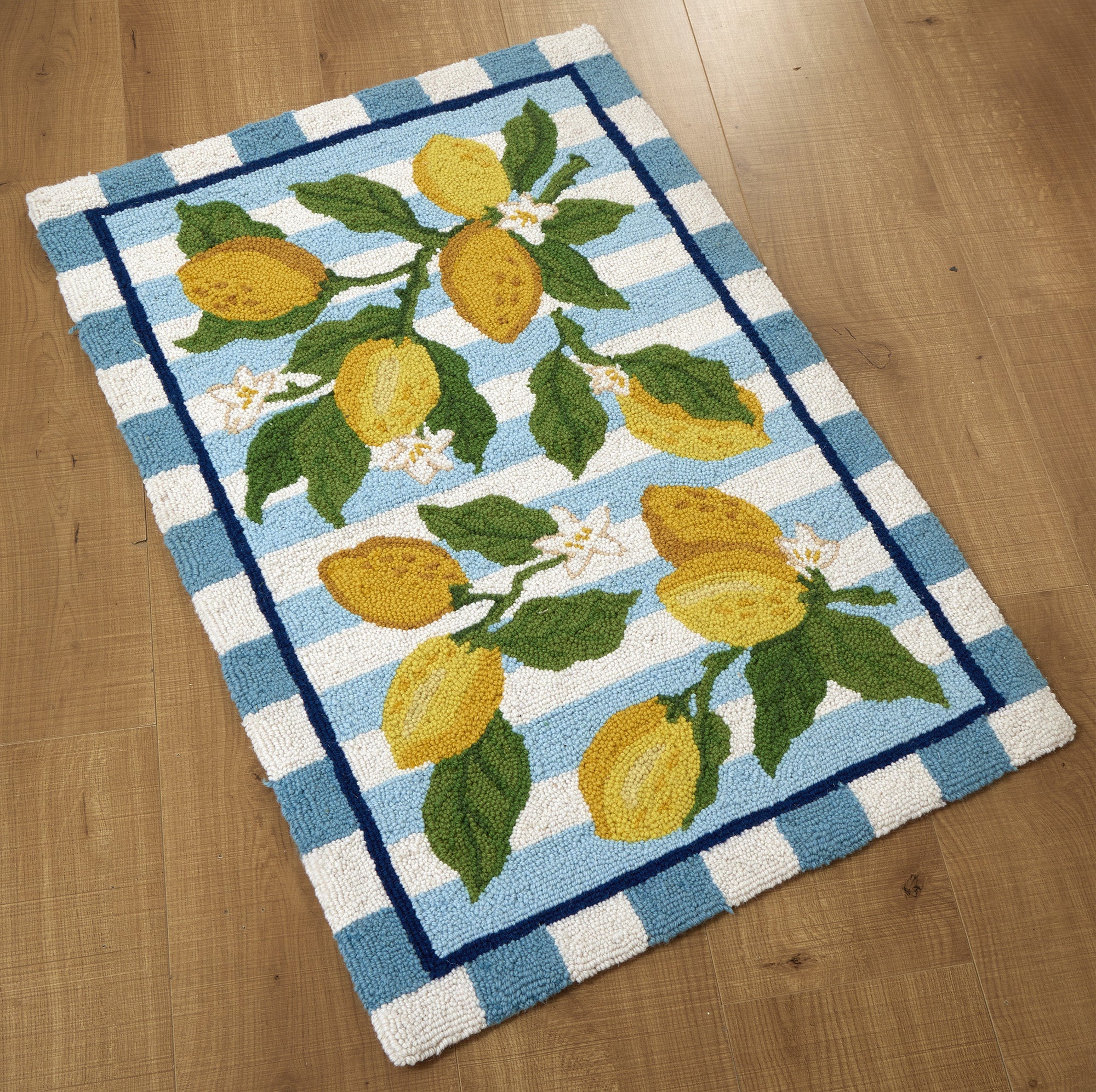 Summertide Lemon Hook Rug