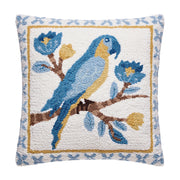 Tropical Parrot Poly Filled Hook Pillow