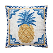 Tropical Pineapple Poly Filled Hook Pillow