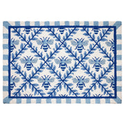 Bee Trellis Hook Rug
