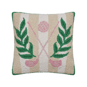 Golf With Wreath Hook Pillow