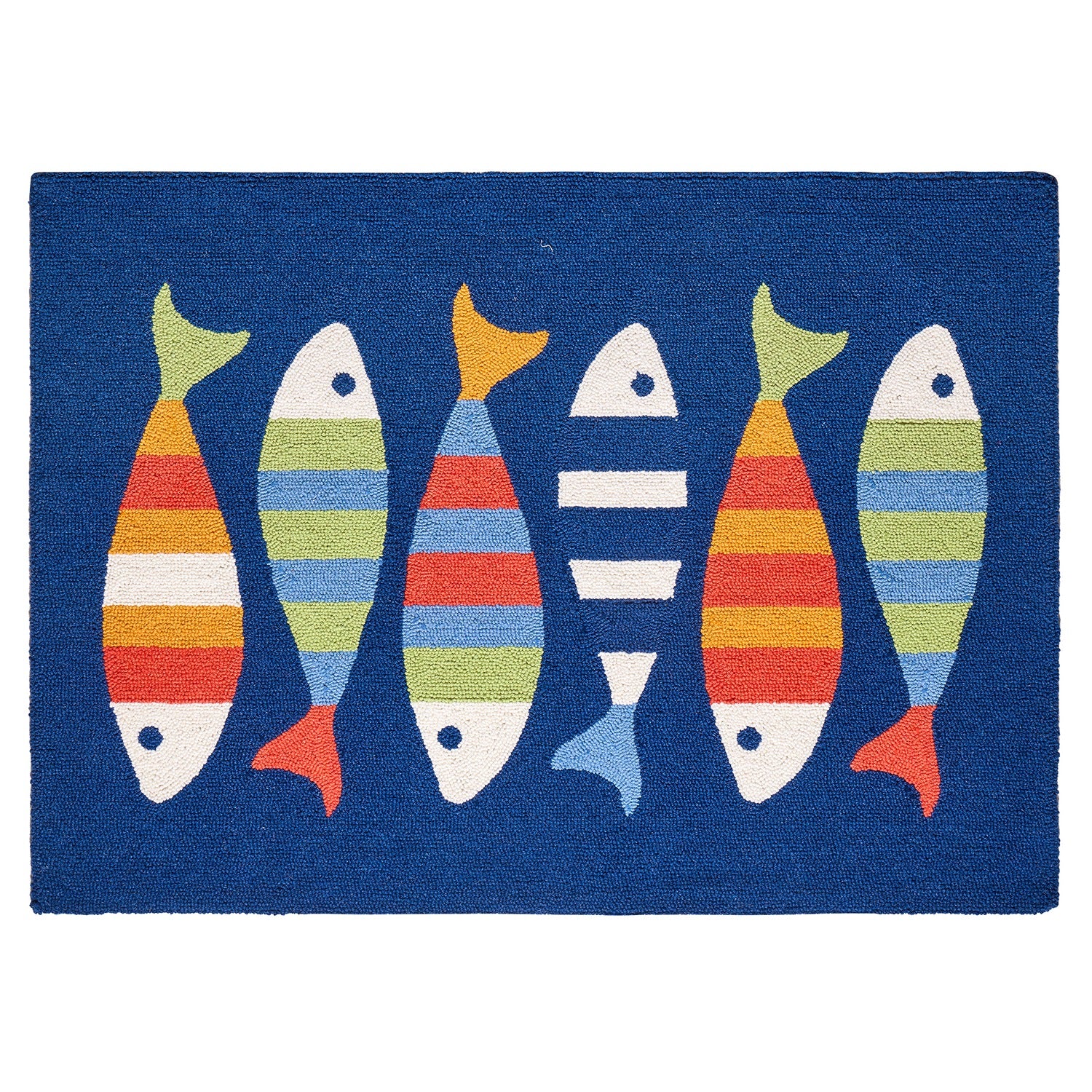 Bluefin Picket Hook Rug