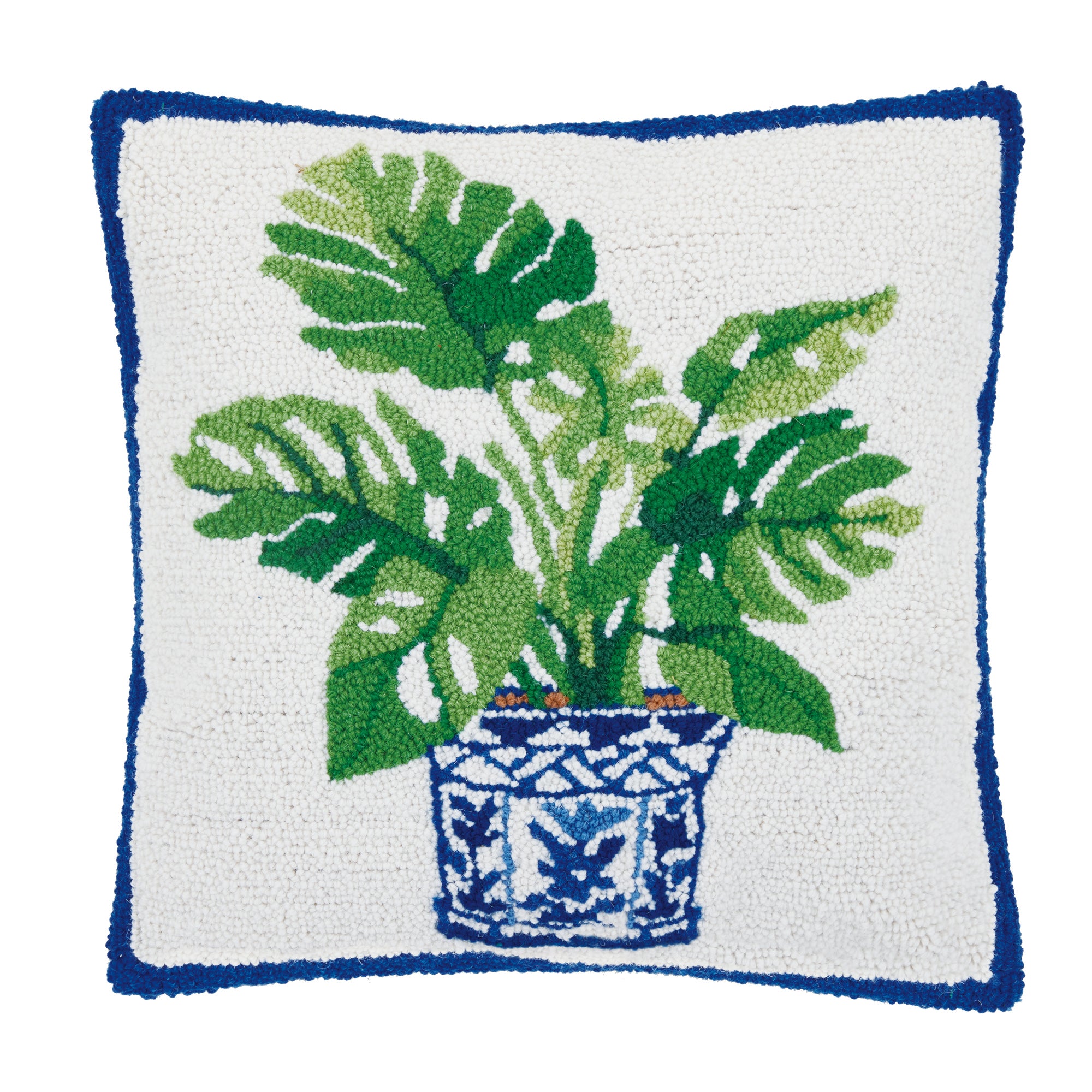 Blueleaf Monstera Hook Pillow